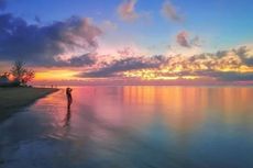 Pantai Sekitar Samarinda dan Bontang, Ada yang Harus Menyeberang Dahulu