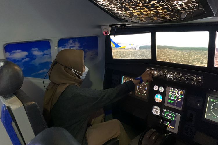 Menjadi pilot dan menerbangkan pesawat di KidZania Jakarta