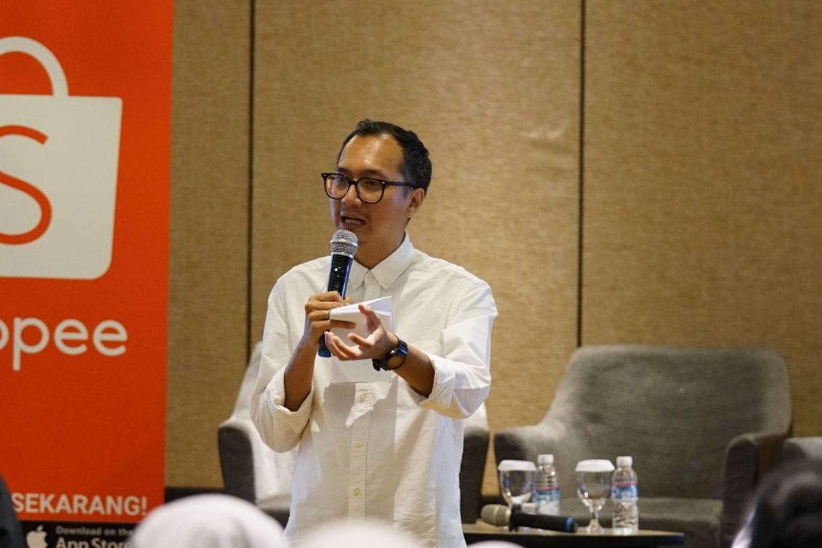 Country brand manager Shopee Indonesia Rezki Yanuar