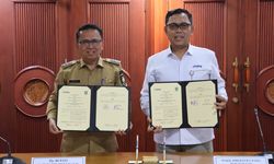Bulog dan Pemkab Bengkalis Teken MoU untuk Pembangunan Kompleks Pergudangan