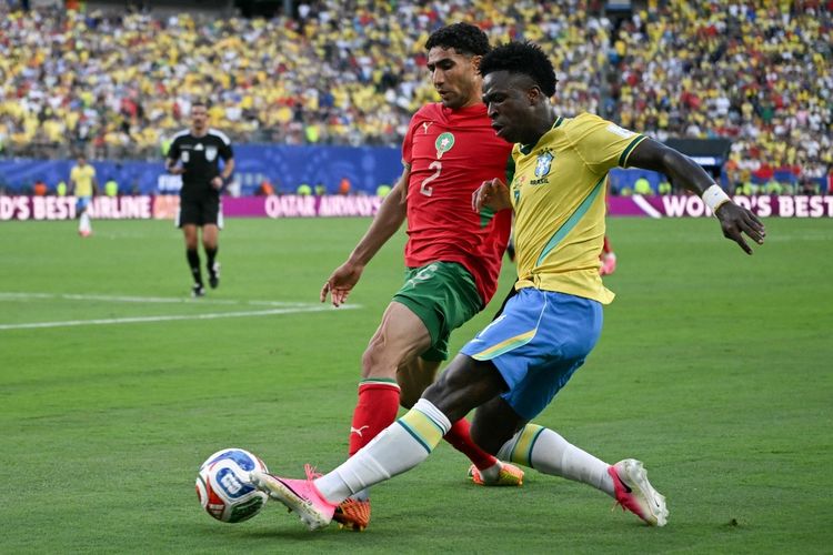 Hasil Brasil Vs Maroko 1-1: Tembok Alisson Becker Amankan Satu Poin Selecao