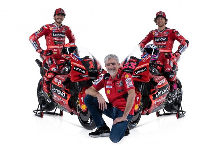 Tim Ducati Lenovo meresmikan livery untuk musim 2023