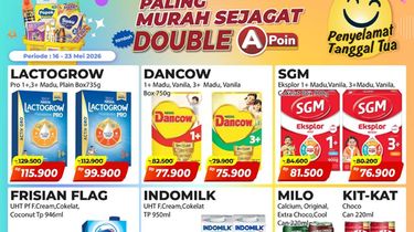 Promo Alfamart Hari Ini 23 Mei 2026, Minuman Berbagai Merek Beli 1 Gratis