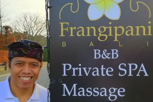 Private Spa Frangipani Bali yang Mendunia di Belgia