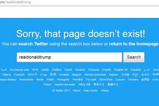Akun Twitter Donald Trump Hilang 11 Menit