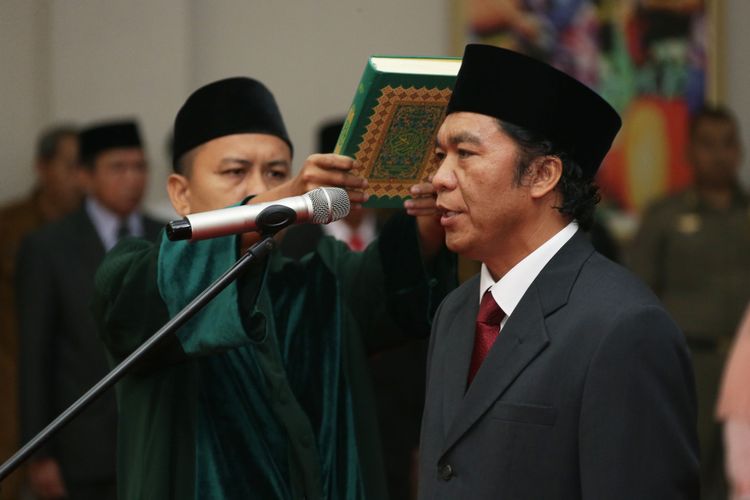 Sekertaris Daerah Provinsi Banten Al Muktabar mengundurkan diri dari jabatannya