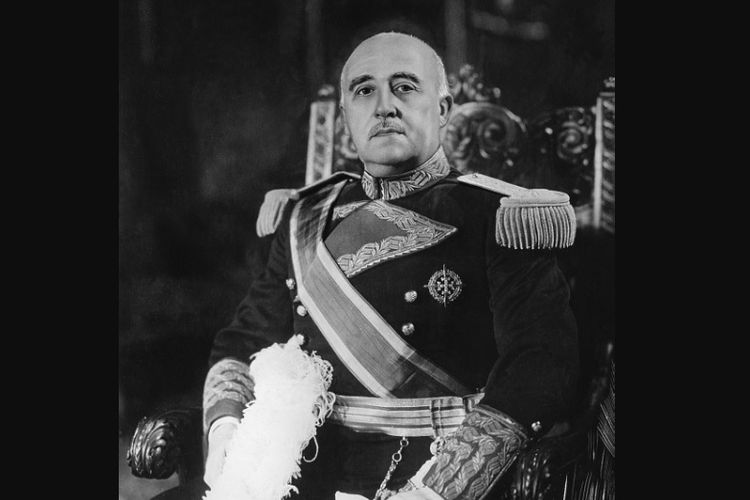 Francisco Franco pada tahun 1954.