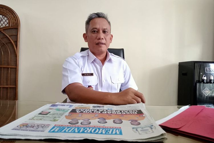 Kepala Lapas Klas II B Lumajang Edi Sigit Budiman di Kantor Lapas Klas II B Lumajang, Jumat (22/4/2022).