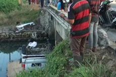 Sopir Tertidur Saat Mengemudi, Avanza Terjun ke Sungai 