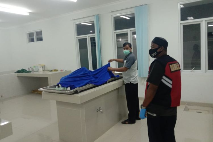 Korban laka laut di RSUD Belitung, Kamis (22/10/2020).