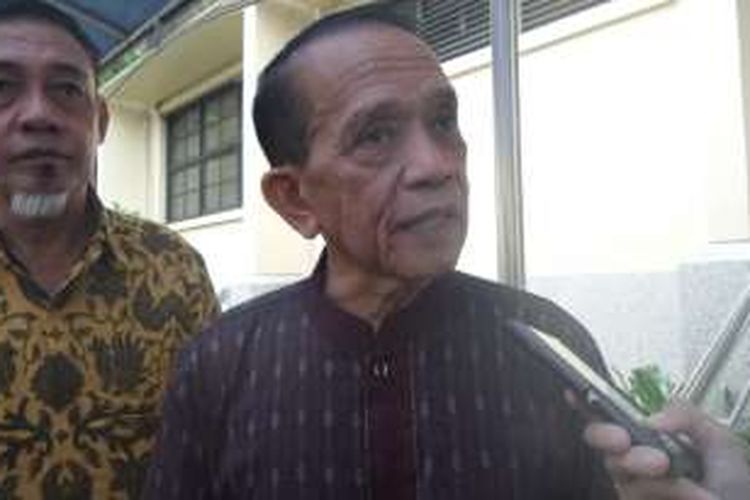 Raja ke-37 Gowa Andi Maddusila di kompleks Mabes Polri, Jakarta, Jumat (30/9/2016).