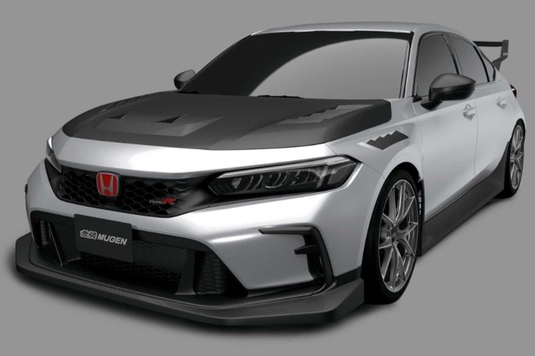 Body kit Mugen untuk Honda Civic Type R bakal dipamerkan di Tokyo Auto Salon 2024.