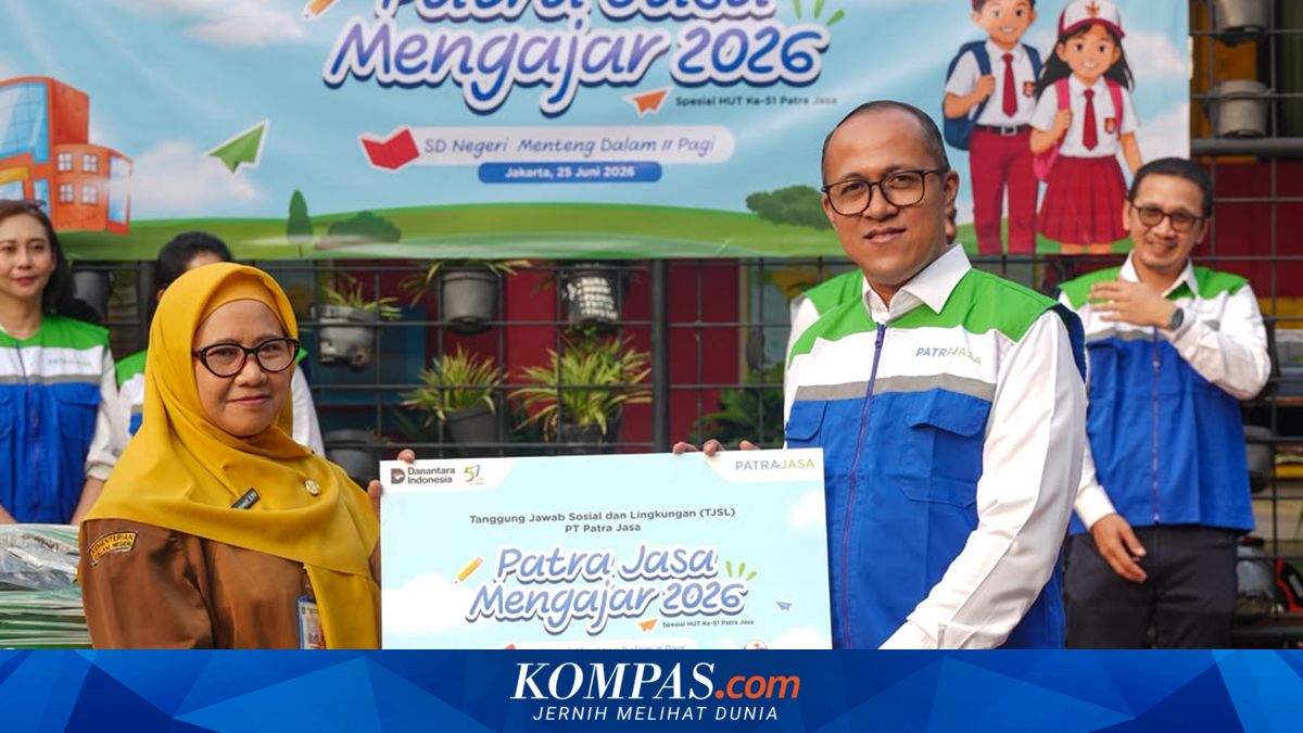 Patra Jasa Gelar Program Mengajar, Ratusan Siswa SD Dapat Bantuan Pendidikan