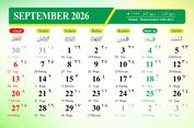 Kalender Islam September 2026 Lengkap: Tanggal Hijriah, Weton Jawa, Hari Besar Islam, dan Libur