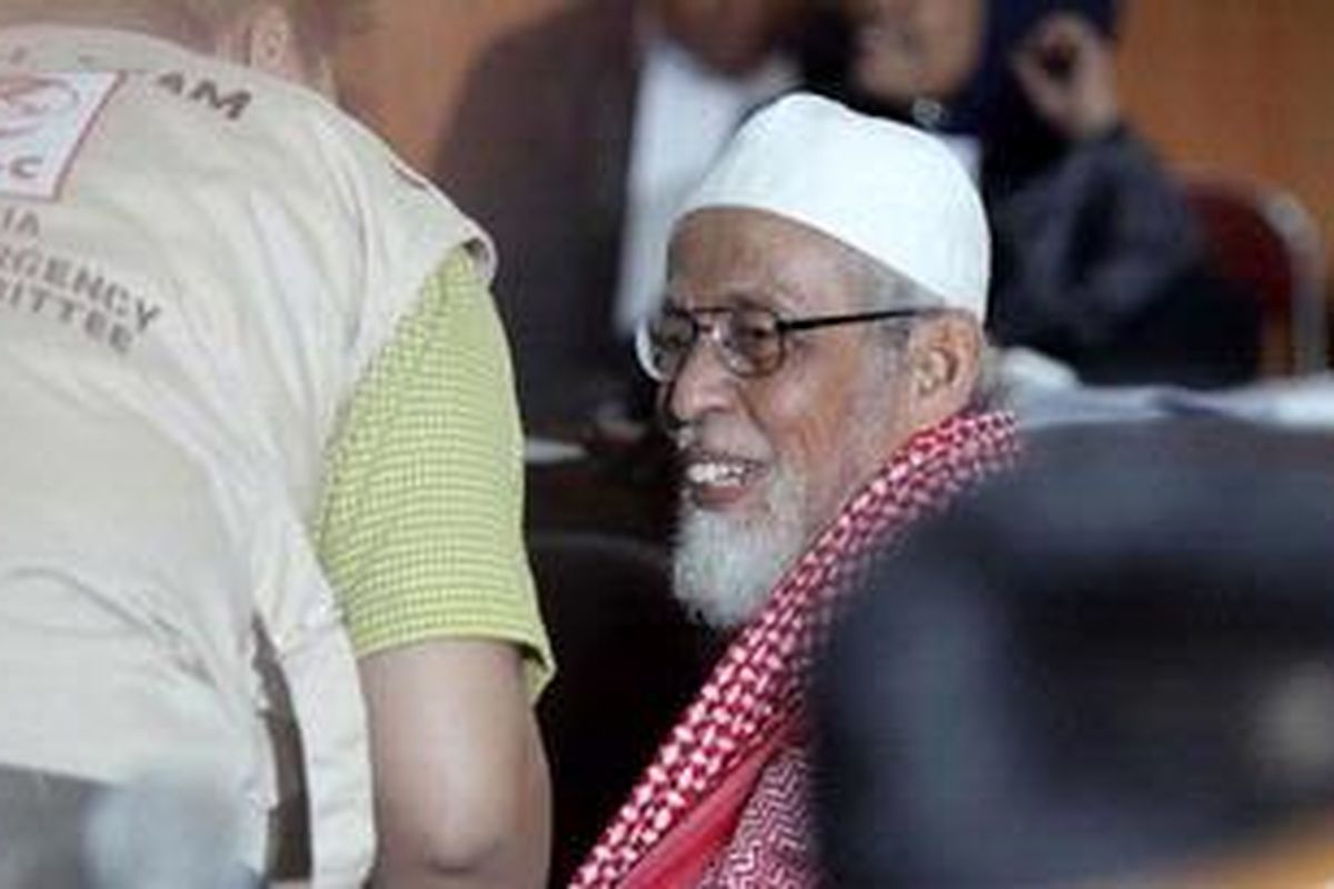 Persidangan Abu Bakar Baasyir di PN Jakarta Selatan, 24 Februari 2011