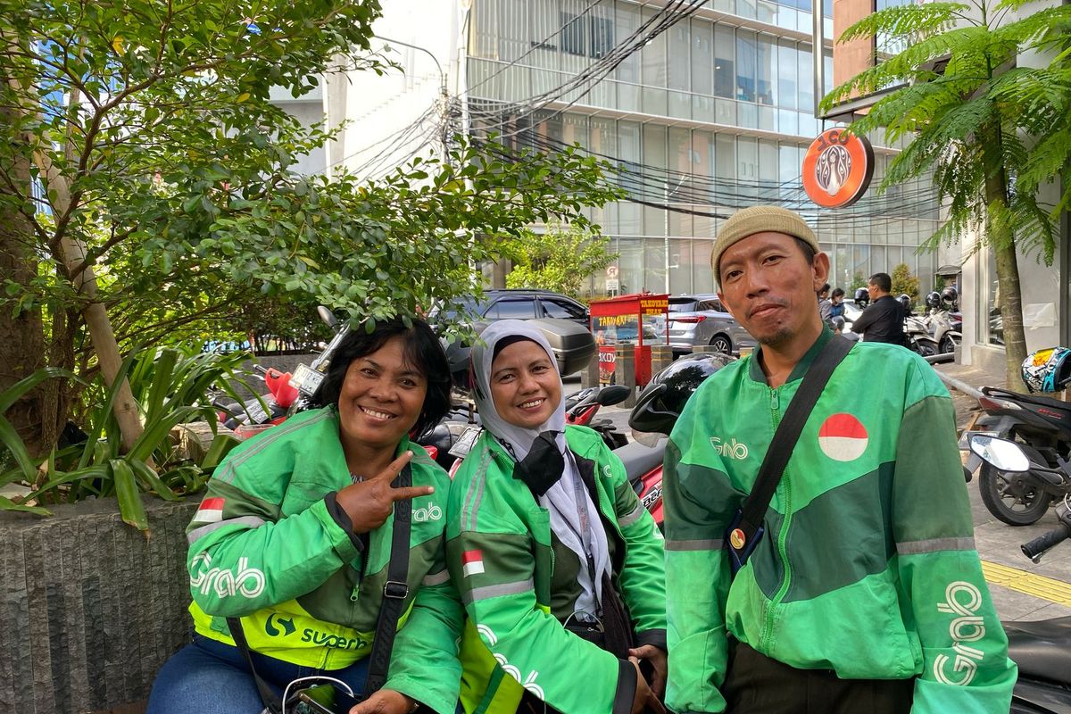 Ojol driver perempuan yang berjuang demi anak dan keluarga