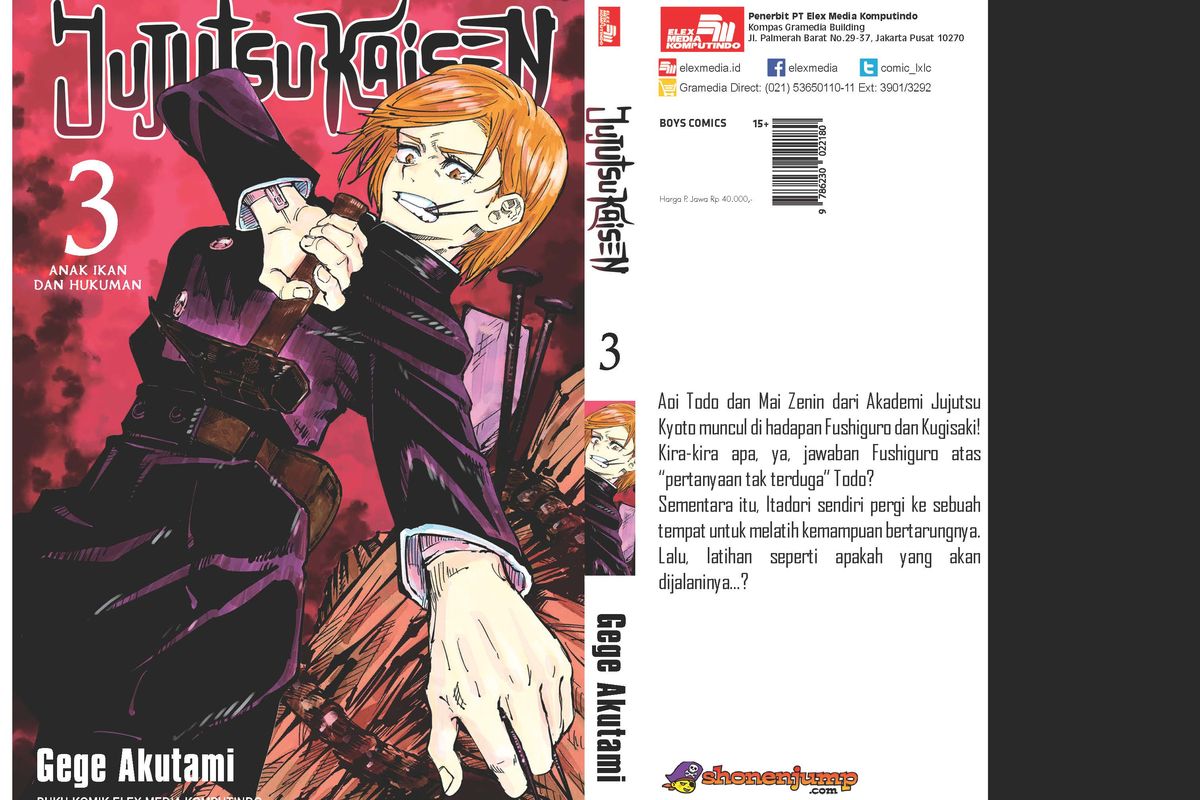 Komik Jujutsu No Kaisen 03