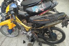 Duduk Perkara Pemuda Bakar Motor di Depan Polisi, karena Ditilang dan Takut Disita