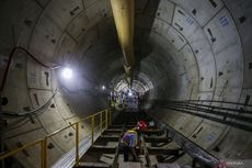 Proyek MRT Fase 2A Mulai Memasuki Konstruksi Pintu Masuk Stasiun Monas