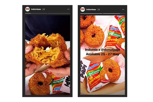 Viral, Donat Mi Goreng di Australia