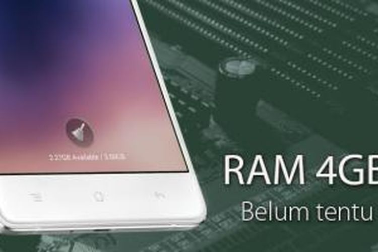 Smartphone dengan RAM 3 GB bisa saja menyisakan ruang lebih banyak dari RAM berkapasitas 4 GB.