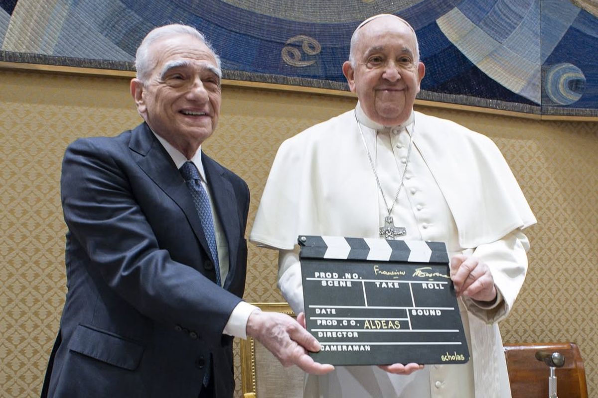 Martin Scorsese Garap Film Penghormatan untuk Paus Fransiskus, Tayang Perdana di Vatikan
