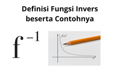 Definisi Fungsi Invers beserta Contohnya