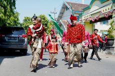 Jadi Inspektur Upacara Peringatan Kemerdekaan RI, Mas Dhito Kenakan Pakaian Adat Kabupaten Kediri