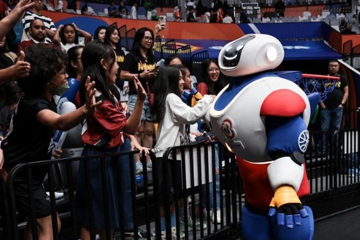 Kisah Maskot FIBA World Cup 2023: Kepanasan, Senang karena Meramaikan