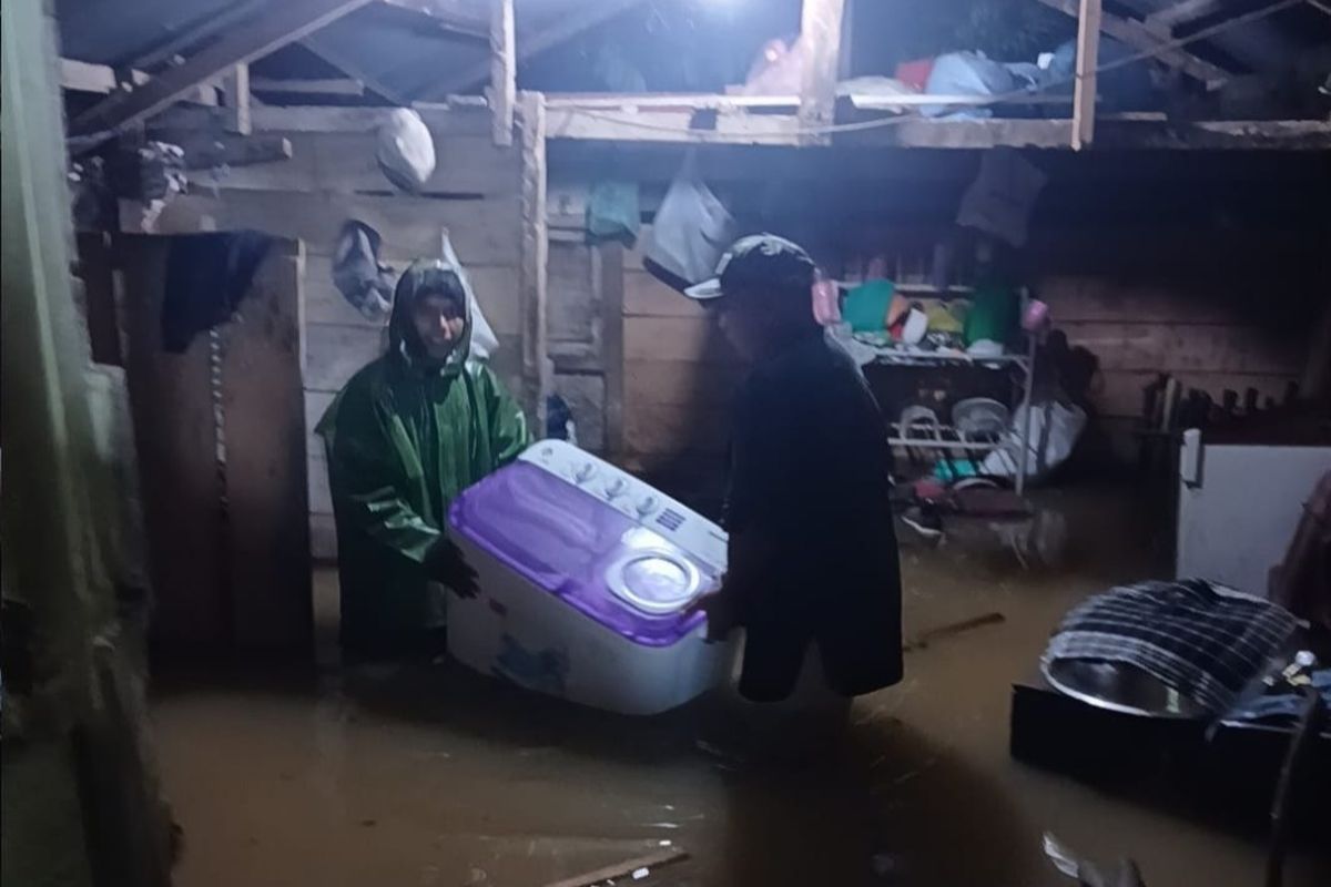 Banjir melanda Kabupaten Aceh Barat Daya