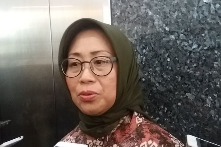 Wakil Ketus Ombudsman RI Ninik Rahayu di Gedung Ombudsman RI, Kuningan, Jakarta Barat, Jumat (29/12/2017).