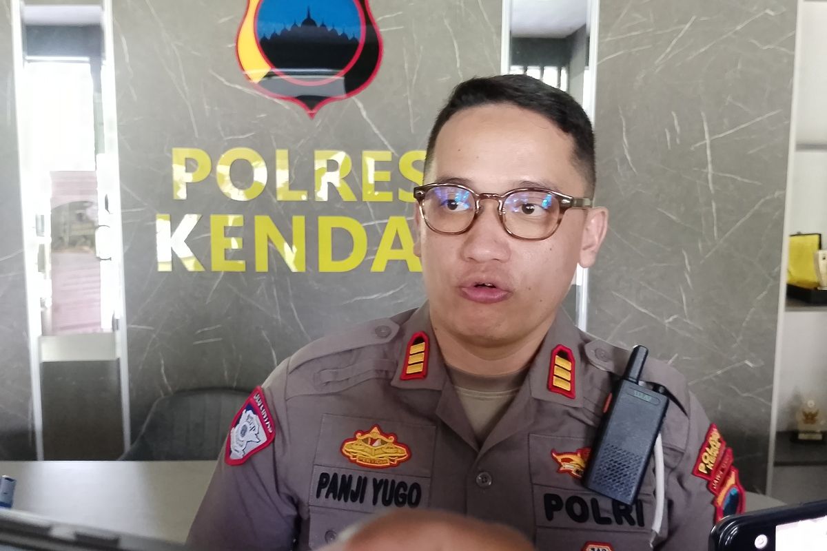 Kasatlantas Polres Kendal, AKP. Panji Yugo Putranto. KOMPAS.COM/SLAMET PRIYATIN