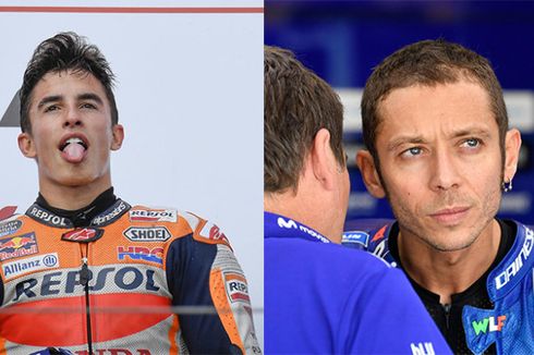 Rossi dan Marquez Kompak Keluhkan Ban Baru 