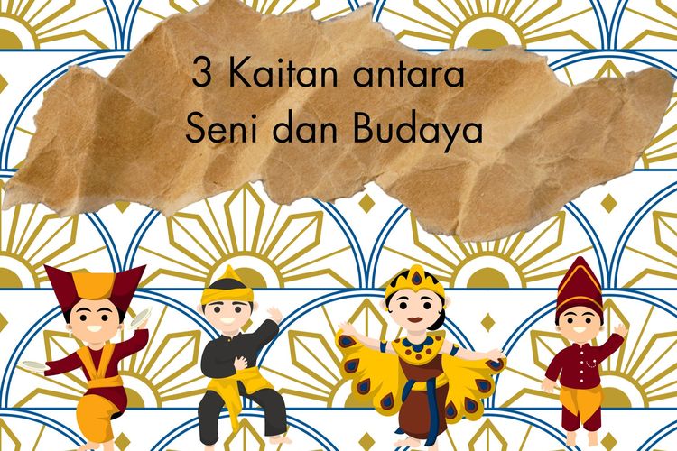 Salah keterkaitan seni dan budaya adalah seni lahir berkat budaya. Baik itu seni maupun budaya, keduanya saling berdampak atau memengaruhi.