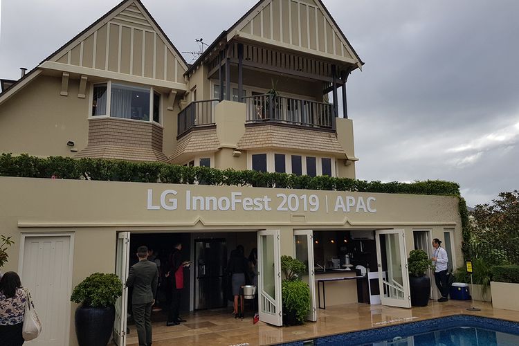 Rumah pintar LG Home di Sydney, Australia.