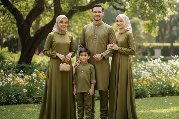 Mahogany dan butter yellow jadi tren warna Lebaran 2026. Paduan hangat dan elegan ini bikin tampilan makin fresh dan berkelas.