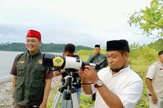 Pemantauan Hilal di Pantai Masni Manokwari