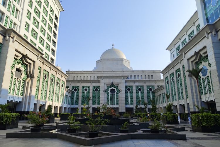 Jakarta Islamic Centre, wisata religi di Jakarta Utara, Sabtu (23/3/2024). 