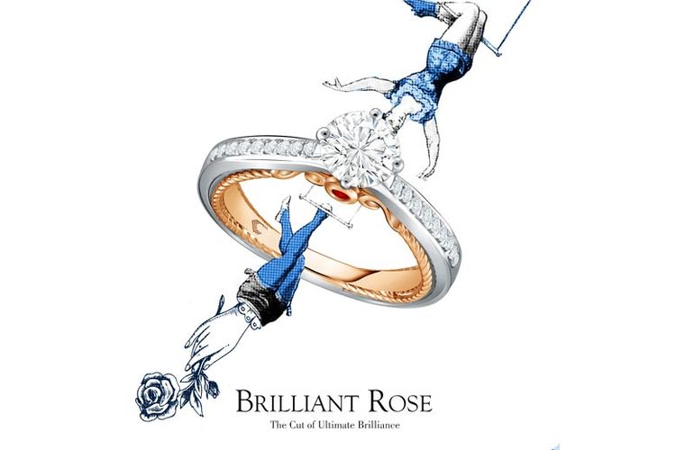 Cincin lamaran koleksi Brilliant Rose dari Miss Mondial bisa jadi cincin pilihan untuk momen spesial.