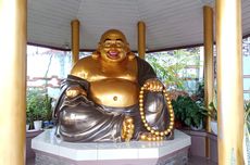 Jelang Waisak, Vihara Maitreya Pangkalpinang Direnovasi 