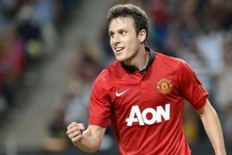 Striker Manchester United, Angelo Henriquez.