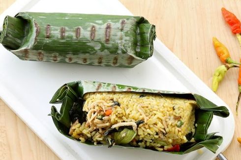 Resep Nasi Bakar Kunyit Petai, Aromanya Bikin Nafsu Makan