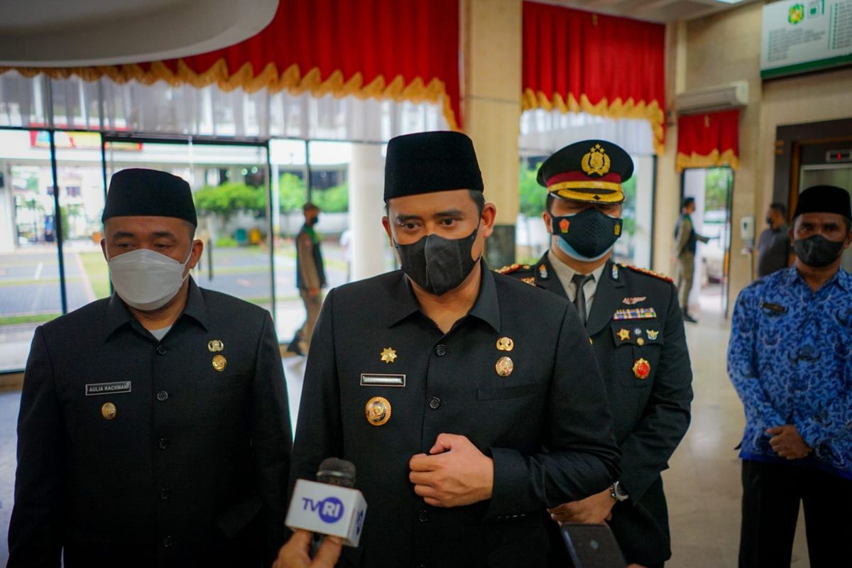 Wali Kota Medan Bobby Nasution.