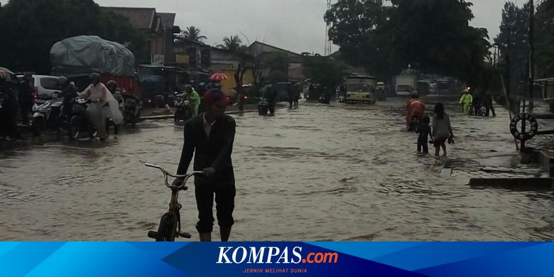 Banjir Rendam Ratusan Rumah Di Rancaekek