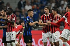 Hasil Inter Vs Milan 1-2: Gol Menit Akhir Putus Derita Derbi Rossoneri