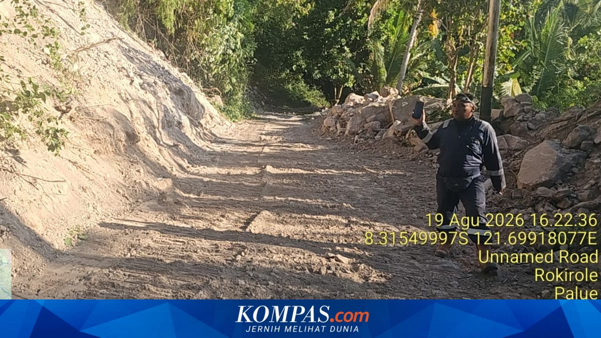 Ada 10 Titik Longsor, Jalan Krica-Lidi di Flores Sudah Bisa Ditembus