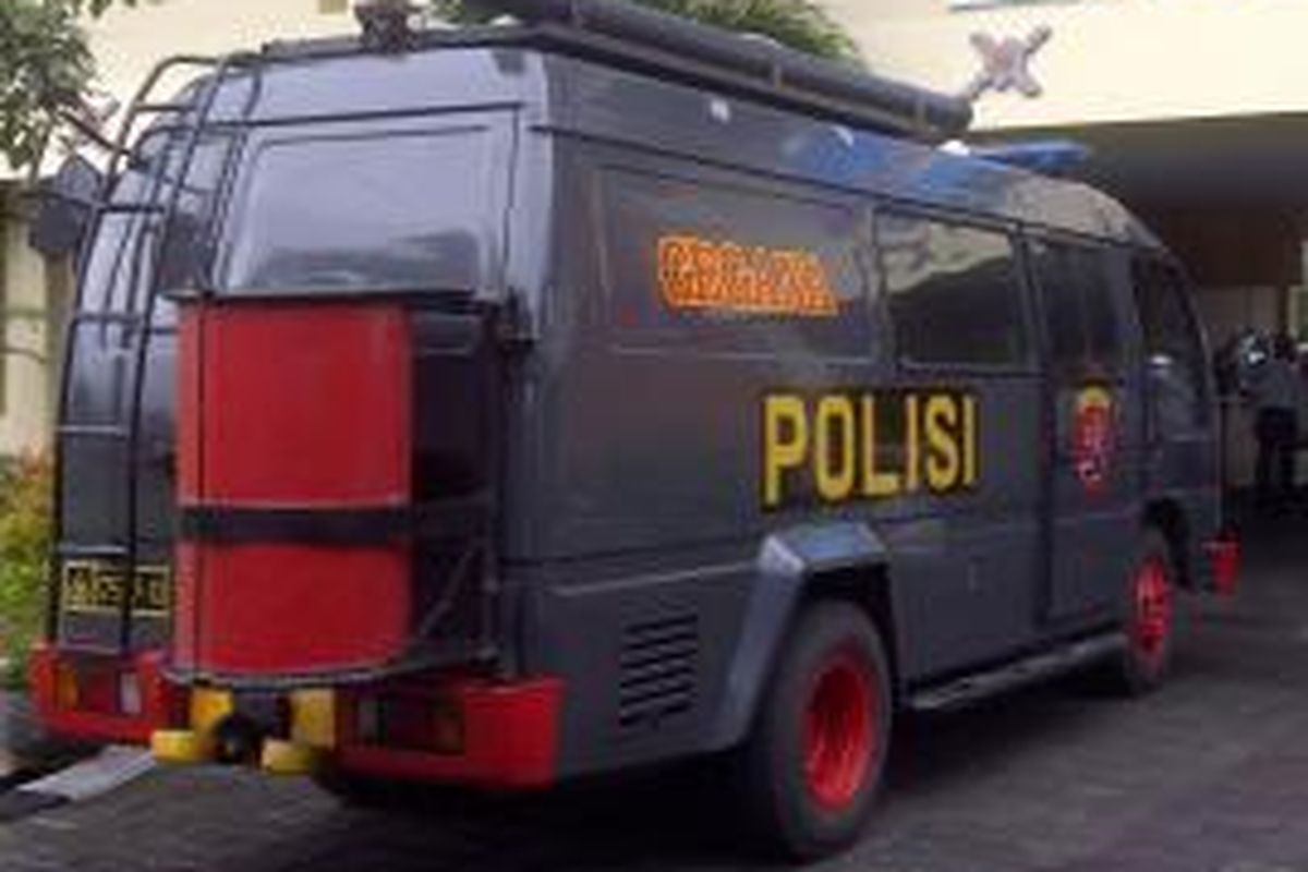 Mobil Gegana Brimob Polda Bali