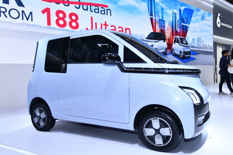 Wuling resmi melansir Wuling Air EV Lite di Gaikindo Indonesia International Auto Show (GIIAS) 2023. 