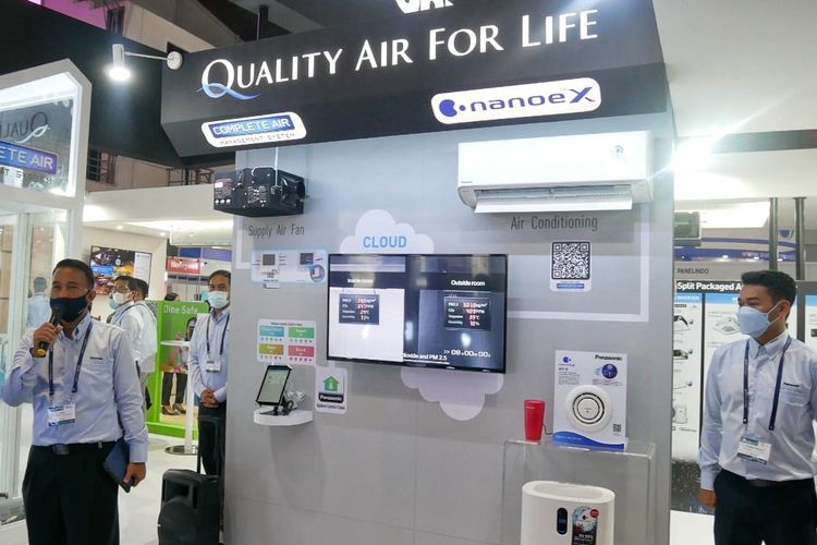 Panasonic Gobel Indonesia meluncurkan Complete Air Management System (CAMS) di Jakarta pada, Rabu (21/9/2022).