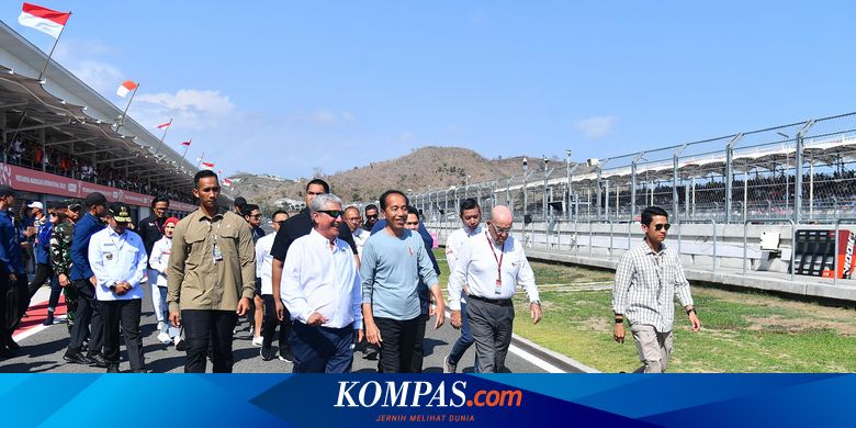 Puji Penyelenggaraan MotoGP Mandalika, Jokowi: Perkembangannya Sangat Baik